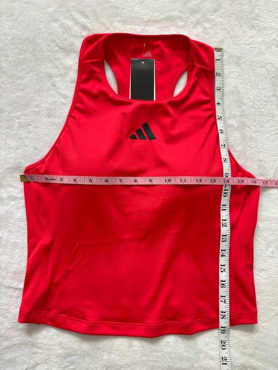 ADIDAS Primelist Pure Ruby Racerback 3-Stripes Bra Tank--NWT--L - Picture 16 of 16
